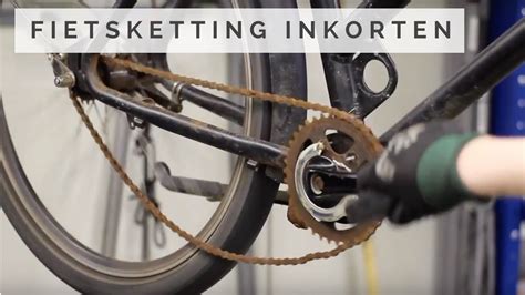 fietsketting strakker zetten|Fietsketting spannen, stappenplan